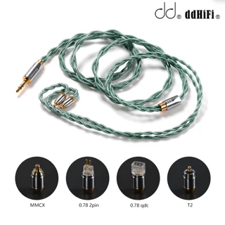DD ddHiFi MFi07S Nyx Series Silver Shielded Light-ning HiFi OTG Cable with  Supercharged High Current OTG Plug v.2.0 (10cm/ 50cm) 