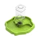 thumbnail image 1 of Contenedor comedero para reptiles, terrario versátil, decoración, comedero para agua y comida, alimento para tortugas. Verde hierba, 1 of 9