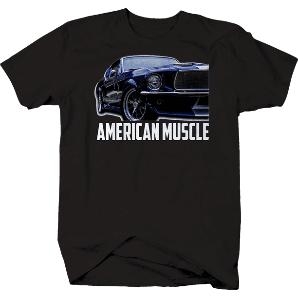 Ink Up America - American Muscle Hotrod Mustang GT T-Shirt for Men ...