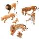 thumbnail image 5 of Modelo de animal salvaje de simulación de PVC sólido, tigre, león, elefante africano, rinoceronte, juguete, 5 of 5