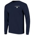 thumbnail image 2 of Men's Navy Notre Dame Fighting Irish Comfort Colors Campus Nights Long Sleeve T-Shirt, 2 of 3