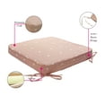 thumbnail image 3 of FBTS Prime 18x18 inch All-Weather Pink Dot Outdoor Seat Pads, Pack of 2, 3 of 7