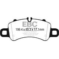 thumbnail image 2 of EBC Brakes Yellowstuff 4000 Series Street and Track Brake Pad Set Fits select: 2016-2022 PORSCHE 911, 2017-2022 PORSCHE CAYMAN, 2 of 4