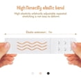 thumbnail image 3 of 9 Pcs Bra Extender 2 Hook 3 Row, Women's Soft Comfortable Elastic Bra Strap Extender, Lady's Bra Extenders 2 Hooks, 3 of 7