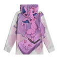 thumbnail image 4 of Espeon Hoodie with Pocket Cartoon Anime for Boys Girls Teens Gift, 4 of 6