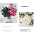 thumbnail image 6 of SPRING PARK 1 Bouquet Fake Flower Silk Peony Artificial Flowers for Wedding Decoration DIY Decorative Wreath Party Festival Home Decor, 6 of 7