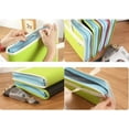 thumbnail image 4 of Nvzi Expanding Accordion Folder with Handle,Document File Folder Organizer for Paperwork Oxford Cloth A4 Letter Size with Zipper Closure Green, 4 of 5