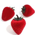thumbnail image 3 of Xingzhi Cute Strawberry Appearance Ring Box For Organizing Jewelry Red Flip Can Store, 3 of 6