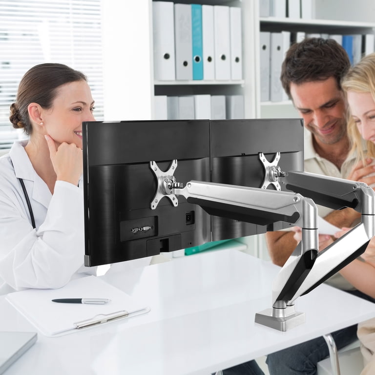 Snapklik.co : KOORUI Single Onitor Ar Desk Ount, Holds Screens Up