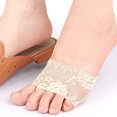 thumbnail image 3 of 2Pairs Bunion Relief Toe Socks Open Toe Design For Women High Heels, 3 of 9