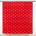 thumbnail image 2 of Nebraska Cornhuskers Printed Shower Curtain Cover - 70" x 72", 2 of 8