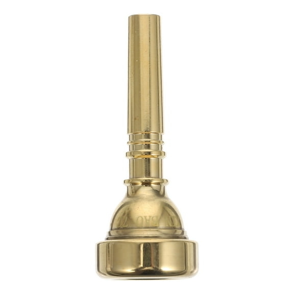 1pc Trumpet Mouthpiece Beginners Professional Player Replacement Trumpet Part (Golden)