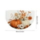 thumbnail image 3 of Decoraciones de Halloween, Adornos de Halloween, Tapete semicircular de calabaza y hoja de arce para la entrada del porche, resistente a la suciedad, tapete decorativo navideño, tapetes de poliéster, 3 of 6