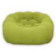 thumbnail image 1 of Sillón individual Bubble Airjol™ YY-89 Verde | Sofá Moderno y Cómodo para Sala, Recámara, Sala de TV  o Lounge, 1 of 5