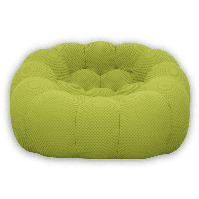Sillón individual Bubble Airjol™ YY-89 Verde | Sofá Moderno y Cómodo para Sala, Recámara, Sala de TV o Lounge