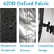 thumbnail image 3 of Funda para muebles, funda para muebles de jardín, funda impermeable para muebles para mesas y sillas de exterior -120*120*74cm, 3 of 5