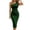 a-Army Green521170, variant on Womens Elegant Solid Color One Shoulder Midi Dress With Ruched Detailing Form Fitting Bodycon Silhouette For Parties Evening Events Lightweight Dress