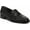 Black, variant on Vionic Womens Sellah Leather Slip On Loafers