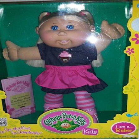 Cabbage Patch Kids I Am A Baker Blonde Hair Blue Eyes