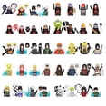 thumbnail image 2 of Anime Naruto Blocks Sasuke Kakashi Madara Zetsu Might Guy Rock Lee Mini Action Toy Figures Assemble Bricks Toys Gift Wholesale Gao Jinjia LED, 2 of 2