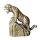 thumbnail image 2 of Estatua de tigre chino, accesorios, figura de acción en miniatura, escultura decorativa, artículos de bronce, adorno de animales para decoración de, 2 of 9