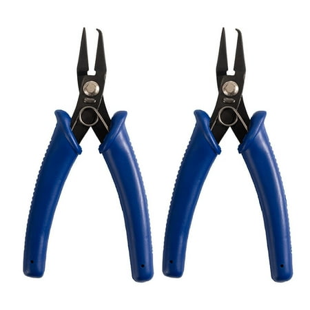 

2pcs Mini DIY Jewelry Pincer Practical Handmade Craft Clamp Beading Tools