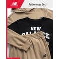 thumbnail image 2 of Conjunto de ropa deportiva New Balance para niños, sudadera con capucha de 3 piezas, camiseta para correr, 8 años, 2 of 7
