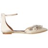 Badgley Mischka Abby Ivory Satin