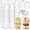 A: 150 Pcs 3 Oz Mini Dessert Cups, variant on 150 3 Oz Mini Dessert Cups With Lids & Spoons Reusable Plastic Parfait Pudding Shooter For Parties Ideal Ice Cream Fruit And Caker Vasos Parares Con Tapa