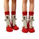 thumbnail image 3 of Calcetines navideños para dormir, bonitos calcetines tridimensionales de lana gruesa y cálida para mujer en invierno., 3 of 4