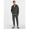 thumbnail image 3 of Athletic Works Men's Fusion Knit Full Zip Hoodie Jacket, Sizes XS-3XLT, 3 of 6