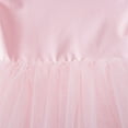 thumbnail image 4 of Wuxian Girls Ballet Dress Tutu Ruffle Flutter Sleeve Ballet Dance Dress Tutu Skirted Leotard Ballerina Dancewear Gymnastics Summer Dress, Pink, 3-4 Years, 4 of 8