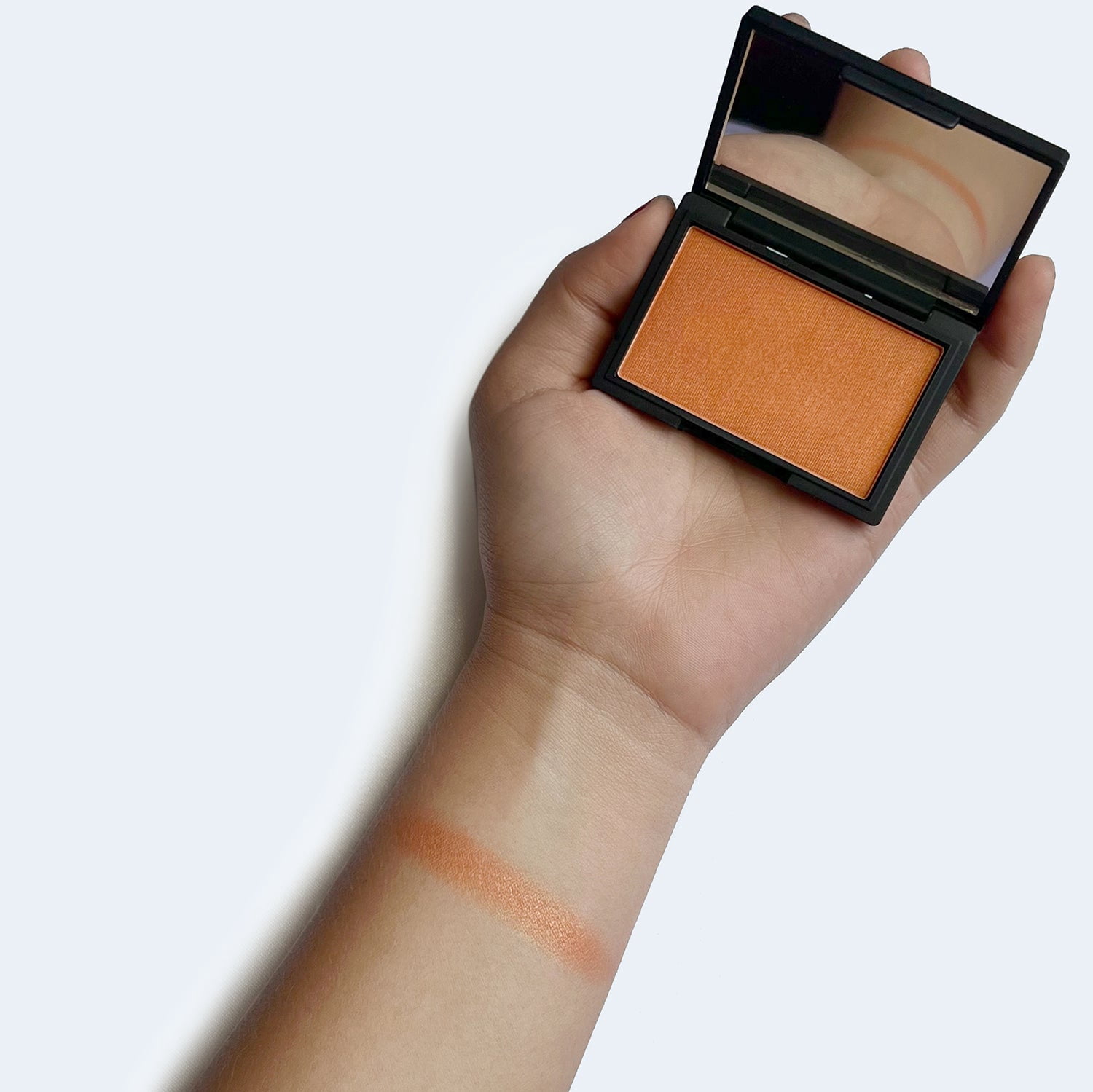 Phase Zero Makeup Powder Blusher - "Desert Storm" - 4g / 0.141 oz -Full Coverage, Natural Blush - Soft, Buildable Pink, Coral, Peach & Golden Hues - Gives Cheeks a Radiant Glow & Smooth Finish