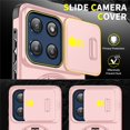 thumbnail image 5 of for Motorola Moto G Stylus 5G 2025/2026, Military Grade Shockproof Bumper Rugged Rotating Stand Ring Holder Anti-Scratch Magnetic Cover Compatible with Car Mount Case,Pink, 5 of 11