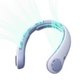 thumbnail image 1 of Ventilador de cuello portátil JISULIFE mejorado Sunny Blue 3900 mAh, 1 of 7