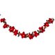 thumbnail image 1 of Simulación de flores rojas Guirnalda con luces Guirnalda Lámpara Cadena Corona de Navidad Decoración, 1 of 5