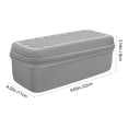 thumbnail image 2 of FOMIYES Portable Watch Travel Case for Storing with EVA Material Grey 3 Watches, 2 of 8