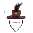 thumbnail image 2 of Sombrero de fiesta Soledad estilo Halloween para Carnaval, 2 of 8