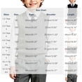 thumbnail image 2 of Qingpeng Boys Girls V Neck Pullover Vest Sleeveless School Top with Cable Texture Design, 2 of 5
