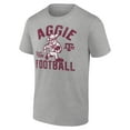 thumbnail image 2 of Men's  Heather Gray Texas A&M Aggies Sarge Favorite Football T-Shirt, 2 of 3