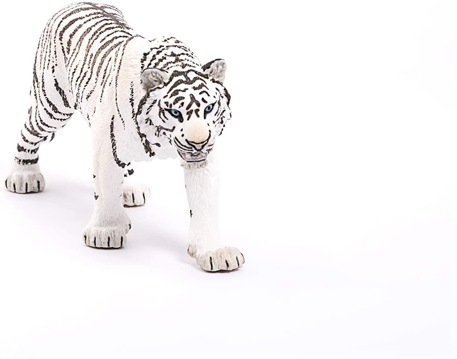 Schleich Wild Life - White Tiger Animal Figurine - Realistic Animal Figures - Kids Ages 3+