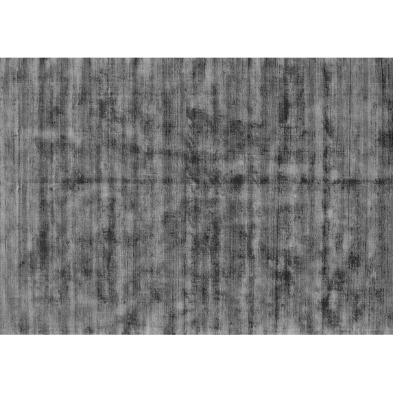 Ahgly Company Indoor Rectangle Abstract Gray Contemporary Area Rugs, 3' x 5'