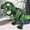 Green, variant on Green Plastic Walking Dinosaur Toy For Kids Simulation Call Sound Effect Led Light Action Figure Realistic Roaring Green Color