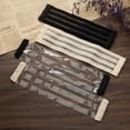 thumbnail image 4 of Eoperou Elastic Bra Strap Transparent Design High Elasticity Invisible Bra Extension Stretch Elastic Bra Strap Everyday Life, 4 of 8