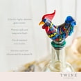 thumbnail image 3 of Twine Rooster Wine Stopper, Wine Bottle Stopper, Birthday Gifts, Home Bar, 3 of 6