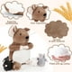 thumbnail image 4 of Juego de juguetes de peluche genérico para momia rata grande de 14 pulgadas con 4 ratones bebés, 4 of 7