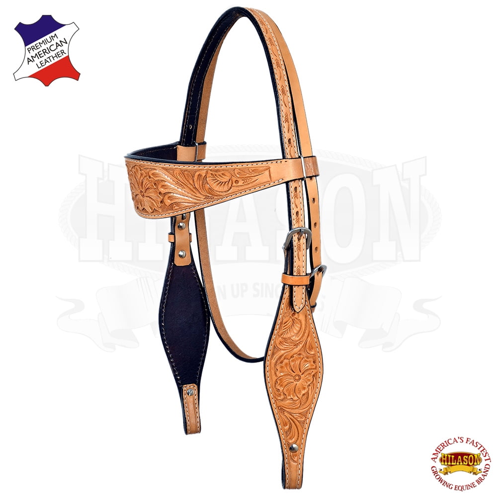 Breast Collar Details about   Western Premium Leather Hand Carved Tooled Headstall Reins Set 