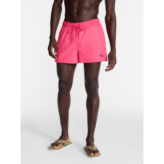Hot Boy Summer by Megan Thee Stallion Men’s 3'' inseam Mesh Swim Shorts, Sizes S-3XL