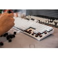 thumbnail image 5 of Cherry KC 200 MX Mechanical Office Keyboard with New MX2A switches. Modern Design with Metal Plate Frame (White W/MX2A Brown Switch), 5 of 6