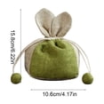 thumbnail image 3 of Mbvtdt Easter Drawstring Candy Bags,Reusable Bunny Treat Pouches for Party Favors and Gift Giving,Durable Non-woven Fabric Bags,10 Pieces Set, 3 of 6